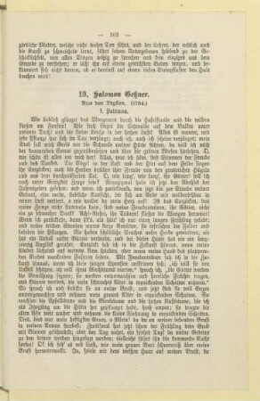 13. Salomon Geßner