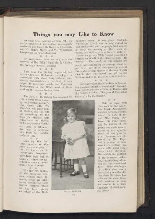 Things you may like to know