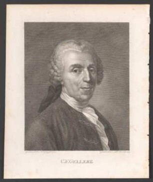Porträt Christian Fürchtegott Gellert (1715-1769)