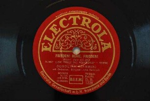 Frieden! Ruhe, Frieden! (Pace! Pace mio dio) : IV. Akt ("Die Macht des Schicksals") / (Verdi)