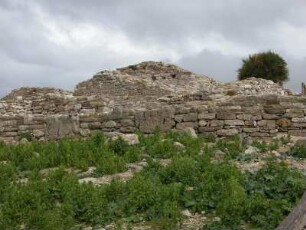 Griechischer Maueranlagen bei Segesta