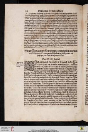 Das XXVII. Capitel