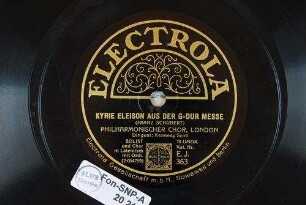 Kyrie Eleison aus der G-Dur Messe / (Franz Schubert)