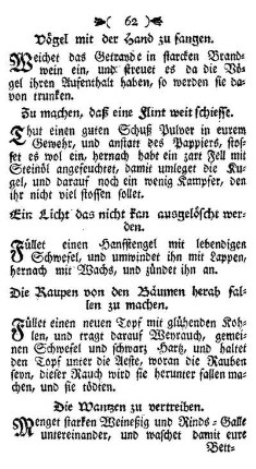 Die Wanzen zu vertreiben.