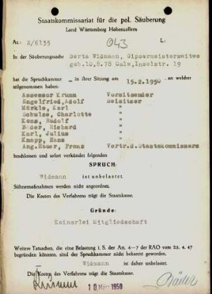 Widmann, Berta