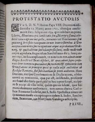 Protestatio avctoris