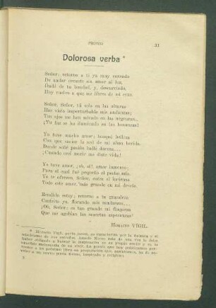 Dolorosa verba