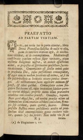 249-250, Praefatio Ad Partem Tertiam