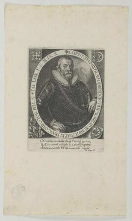 Bildnis des Christoph Fürer ab Haimendorf