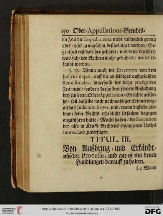 Titul. III.