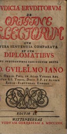 Melchioris Jungkheri, Jcti De Legationibus Summorum Imperiorum. Libellus