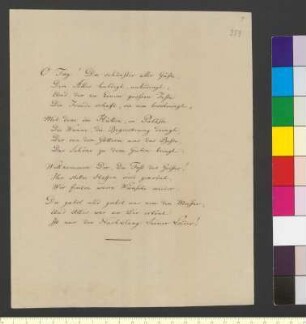 Brief von Riemer, Friedrich Wilhelm an Goethe, Johann Wolfgang von
