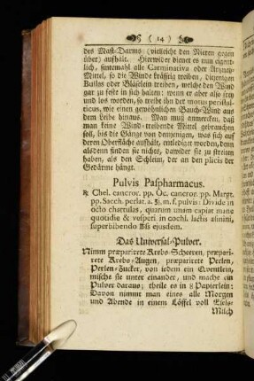 Pulvis Paspharmacus.