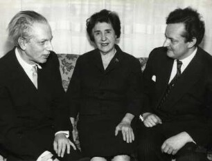 Boris Blacher, Frida Leider und Gottfried von Einem