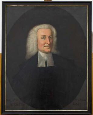 Bildnis von Prof. Christoph August Heumann