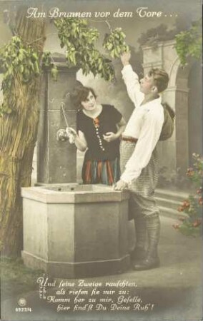 Am Brunnen vor dem Tore ... - Und seine Zweige rauschten [...]