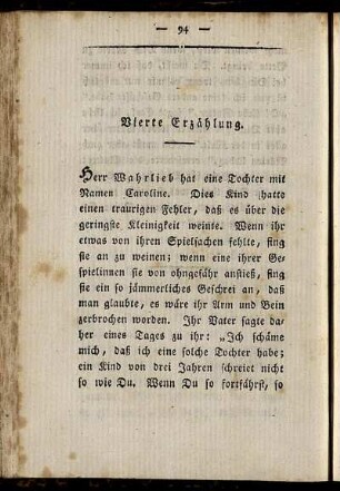 Vierte Erzählung