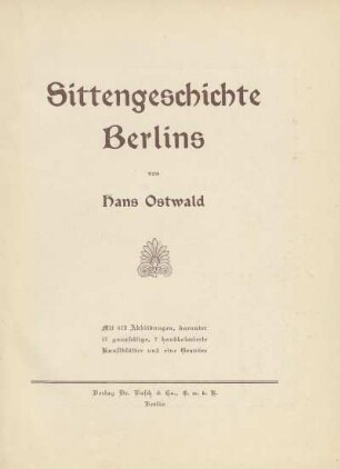 Sittengeschichte Berlins