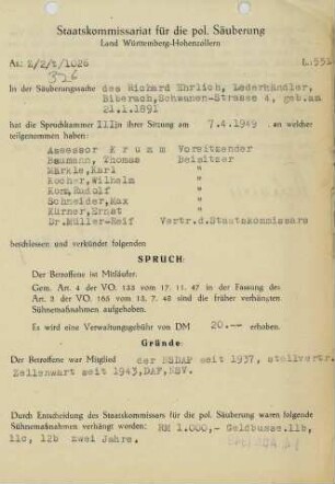 Ehrlich, Richard