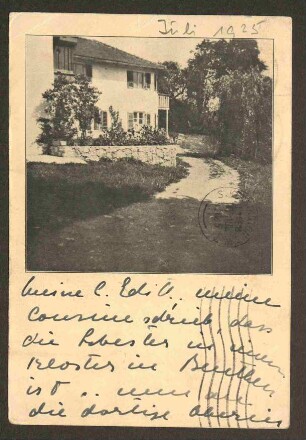 14 Briefe und fünf Postkarten von Sissi Brentano an Edith Le Page Renouf