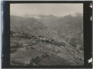 Guachalla bei Sorata. Typus der Vallelandschaft
