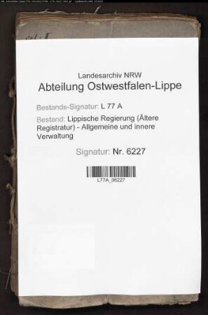Erschießen frei herumlaufender Hunde, Bd. 1