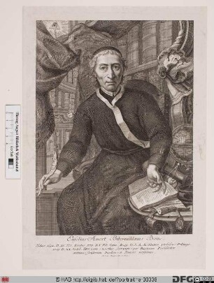 Bildnis Eusebius (Taufname: Thomas) Amort