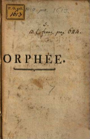 Orphée