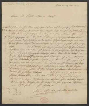 Brief an B. Schott's Söhne : 02.06.1827