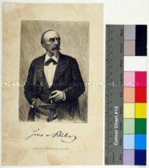 Porträt des Pianisten und Dirigenten Hans Guido von Bülow