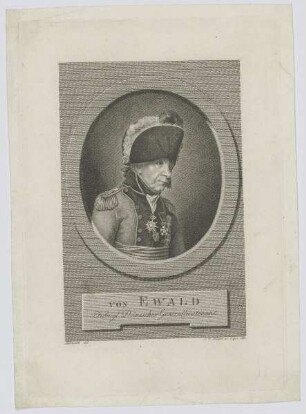 Bildnis des von Ewald
