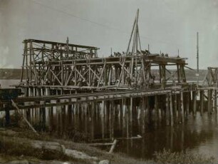 Weichselbrücke Marienwerder, Deutschland, 1907
