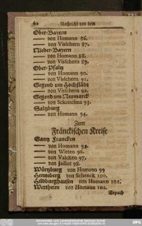 Zum Fränckischen Kreise