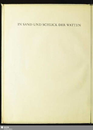 In Sand Und Schlick Der Watten