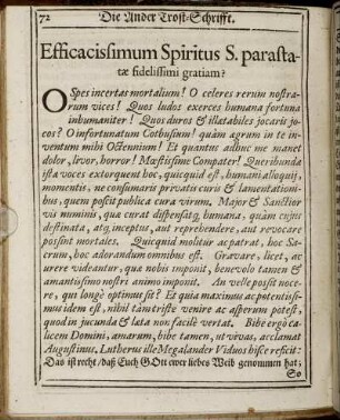 Die Ander Trost-Schrifft