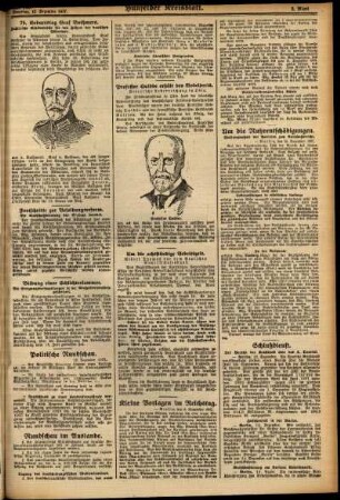 Zweite Ausgabe vom Dienstag, den 13. Dezember 1927.