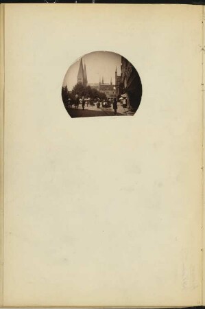 Dom, Lübeck: Ansicht (aus: Skizzen- und Fotoalbum 1)