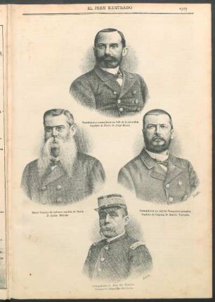 [Retrato de] Comandante en Jefe del Ejército, Coronel D. Estanislao del Canto. : [Junta de Gobierno del Congreso en Iquique]