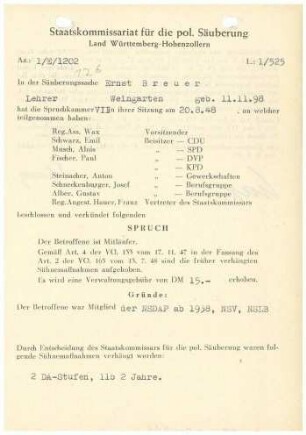 Breuer, Ernst