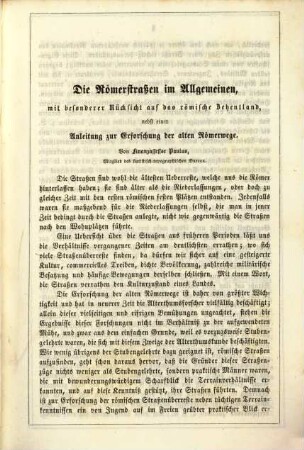 Schriften des Württemb. Alterthums-Vereins, 1,4. 1856