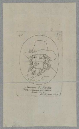 Bildnis des Carolus du Jardin