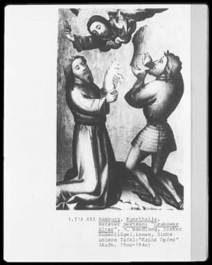 Grabower Altar — Gott erscheint und segnet Abel