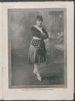 Delia Rodríguez, tonadillera española del teatro Esmeralda