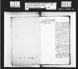 Entbindung der Prinzessin Amalia Augusta, geborene Prinzessin von Bayern, Gemahlin des Prinzen Johann, am 22. Januar 1827 [von Prinzessin Maria]