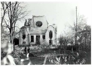 Rastatt, RA; Synagogenbrand