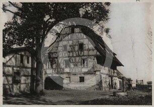 Fachwerkhaus des Erbhofs Blaurock in Opperau