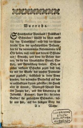 Reflexionen über Deutschlands 18tes Jahrhundert, und ihre Verfasser : nebst einer Betrachtung über die Lage des heutigen Mönchwesens und daraus entstehenden Folgen. 3