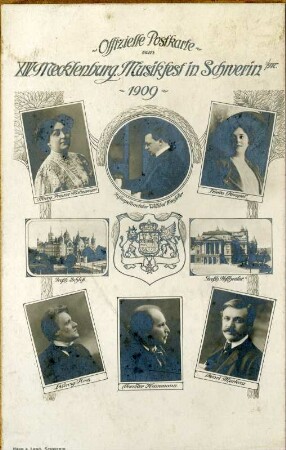 XIV. Mecklenburgisches Musikfeat in Schwerin 1909