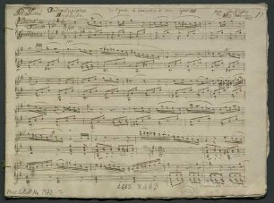 Le Concert à la cour, vl (fl), guit, op. 180, HenK 180, G-Dur, Arr - BSB Mus.Schott.Ha 2272-2 : [heading, p 1, left:] 15. // Potpourri [at head and center, p. 1:] de l'opera le Concert a la cour. opus 180.