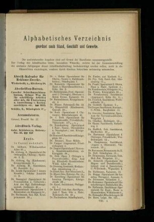 Abreiß-Kalender für Reklame-Zwecke bis Autotypien